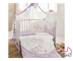 Lettino Pali MyLove+set letto+velo