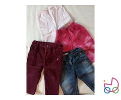 pantaloni vari bimba TG 6 mesi