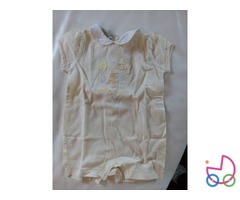 pagliaccetto e body Benetton bimba 3-6 mesi