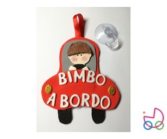 BIMBO/BIMBA A BORDO - SPEDIZIONE GRATUITA