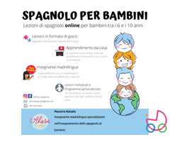 CORSO DI SPAGNOLO ON-LINE PER BAMBINI DELLA SCUOLA PRIMARIA