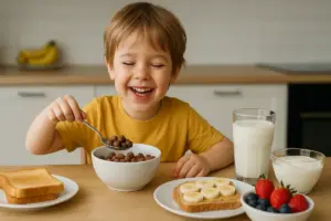 Cosa dare da mangiare ai bambini a colazione? Idee nutrienti che li faranno felici