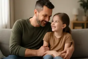 Cos’è la parentalità positiva? Vantaggi reali per rafforzare il legame con i tuoi figli