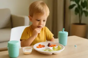 Spuntini sani per bimbi in età prescolare: soluzioni pratiche che non sporcano tutto