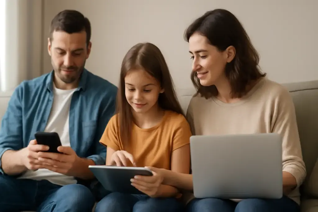 Genitori e tecnologia: come trovare l’equilibrio senza divieti assoluti il metodo che semplifica la vita familiare