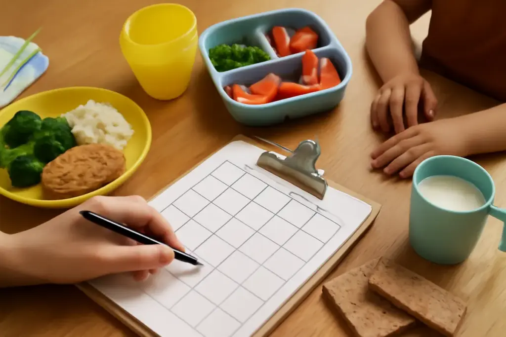Menù settimanale equilibrato per bambini: planning scaricabile per genitori indaffarati