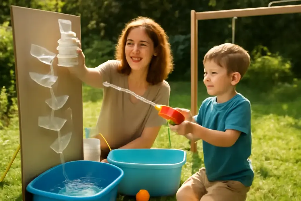 Giochi con l’acqua facili da preparare: soluzioni antispreco che piacciono a grandi e piccoli