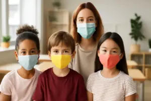 L’uso di mascherine nei bambini: quando serve davvero e come evitare disagi inutili