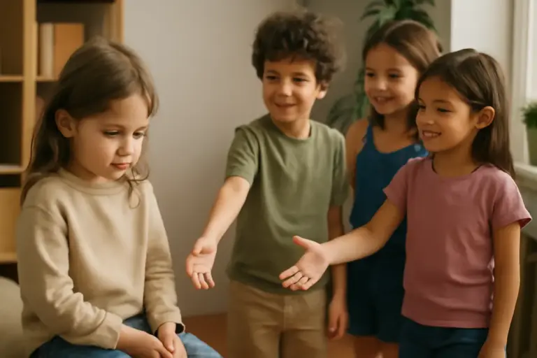 Bimbi timidi e socializzazione: il metodo efficace per aiutarli a fare amicizia senza pressione