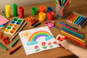 Cartoleria per bambini: materiali che trasformano un pomeriggio qualsiasi in mille attività creative