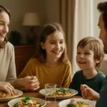 Mangiare insieme come famiglia: benefici poco noti per lo sviluppo emotivo dei bambini