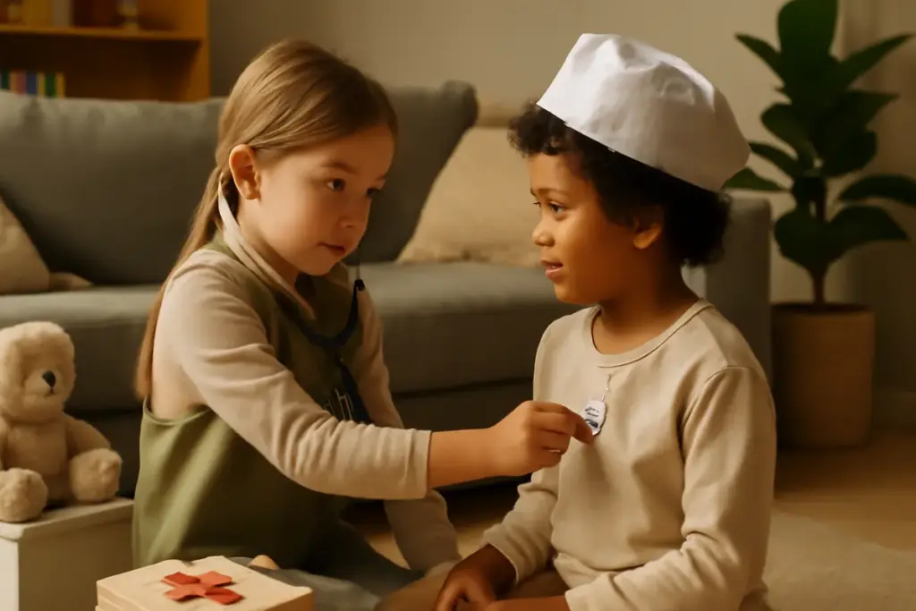 Giochi di ruolo per bambini: perché favoriscono l’empatia e come introdurli facilmente