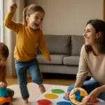 Attività dinamiche per le giornate di pioggia: trucchi per mantenere i bimbi attivi senza caos in casa