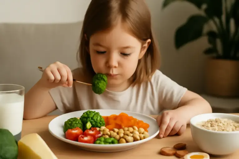 Dieta vegetariana nei bambini: i nutrienti essenziali che non devono mai mancare