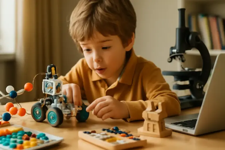 Giochi educativi STEM per bambini: come trasformare la curiosità in apprendimento quotidiano