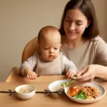 I passaggi per uno svezzamento sereno: dal latte al piatto unico senza stress
