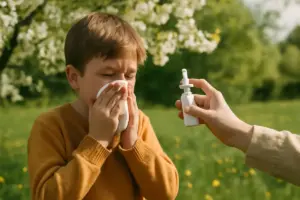 Allergie primaverili nei bambini: i consigli pratici per limitare sintomi e fastidi