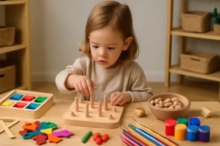 Attività montessoriane fai-da-te: quali materiali scegliere per stimolare la creatività dei piccoli?